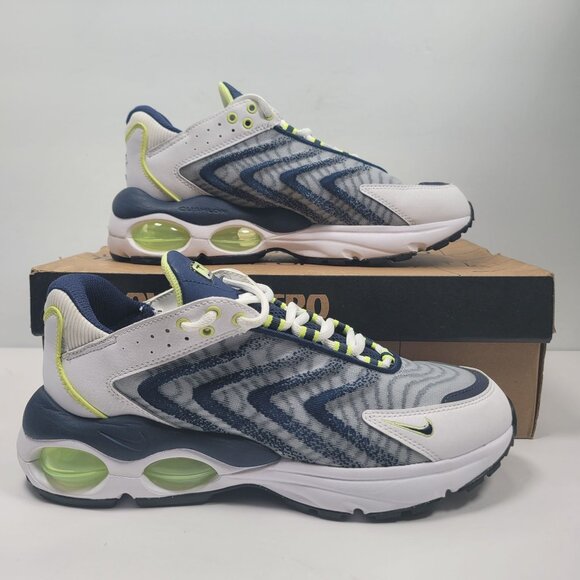 Nike Other - Nike Air Max TW Men's White Lemon Twist Navy Athletic Shoes DQ3984-101 US Size 8